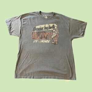 Faded modern disney grumpy 7 dwarves tee